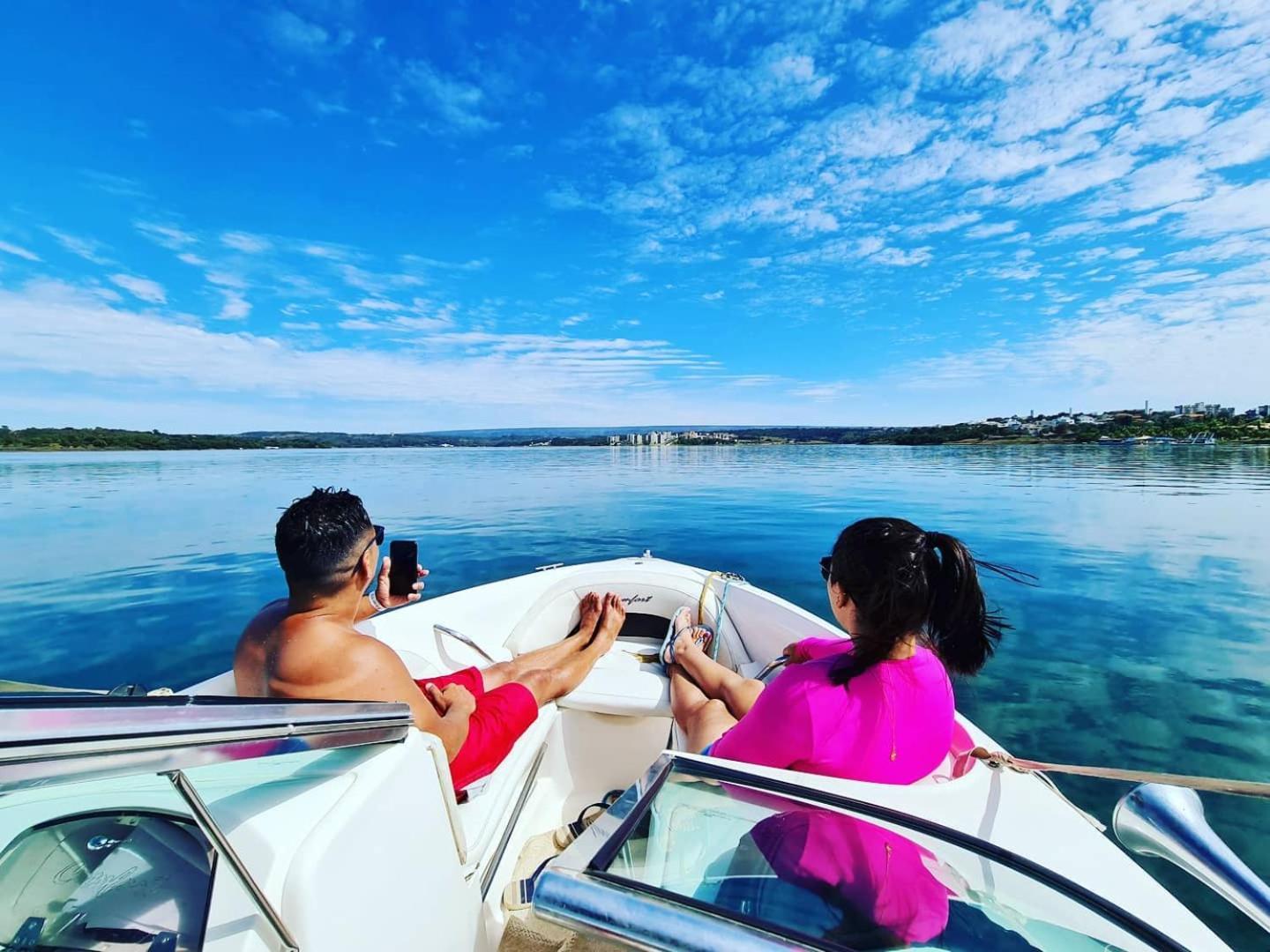 Apartamento Enseada Nautico Caldas Novas - Go Dış mekan fotoğraf