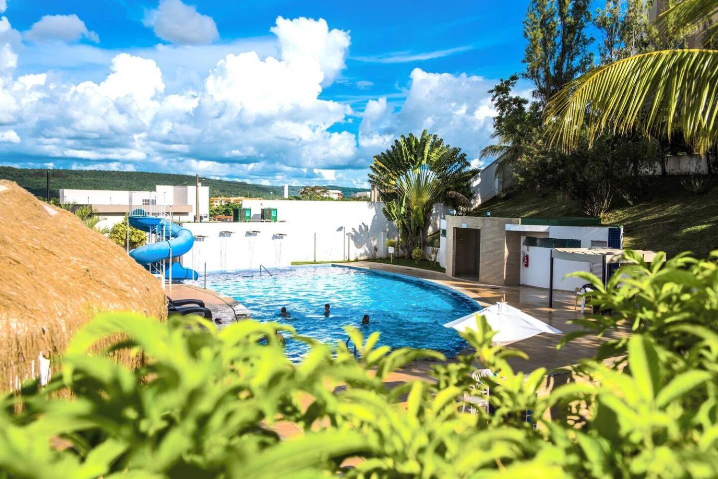 Apartamento Enseada Nautico Caldas Novas - Go Dış mekan fotoğraf